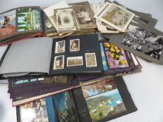 Large selection of postcards and pictures to include vintage postcards and photos from abroad