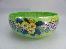 Meaders ltd lustre ware bowl