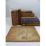 Collection of Antiquarian books to include: Birds of Briton, J Lewis Bonhote; Woods illustrated; Old