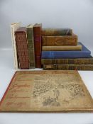 Collection of Antiquarian books to include: Birds of Briton, J Lewis Bonhote; Woods illustrated; Old
