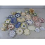 Large collection of assorted vintage decorative ceramics to include Dresden, Spode, Wedgwood,