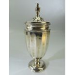 Hallmarked silver sugar shaker by James Dixon & Sons Ltd (total weight approx 209g)