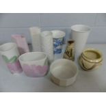 Large selection of ceramics to include Rosenthal