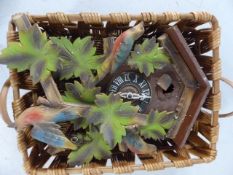 Blackforest style cuckoo clock