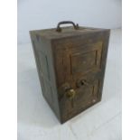 Old safe with key