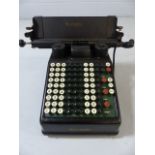 Vintage Burroughs Mechanical Adding Machine