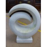 Large abstract circular sculpture