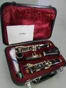 Yamaha clarinet, unused. Boxed and complete with owners manual