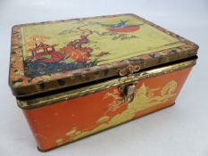 Early 20th Century Blue Bird toffee tin