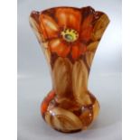 Falcon Ware Sevilleth by T Lawrence Peona Vase