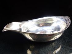 Hallmarked Silver George III Pap Boat, London 1793 by Joshua Manston