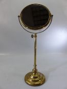 Brass shaving Mirror