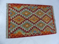 Maimana kilim runner approx. dimensions 200cm x 56cm