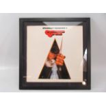 Framed Clockwork Orange original vinyl album