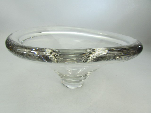 Mid Century art glass bowl