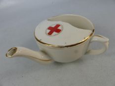 Military interest: Small Red Cross drinking mug