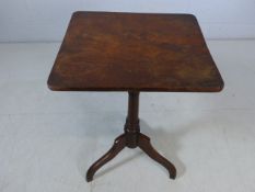 Tilt top occasional table