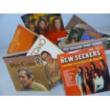 Large collection of various LPs from the 60s, 70s and 80s to include the New Seekers, Beegees, Nolan