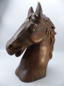 Large metal Horses head (height approx 47cm)