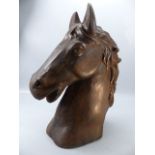 Large metal Horses head (height approx 47cm)