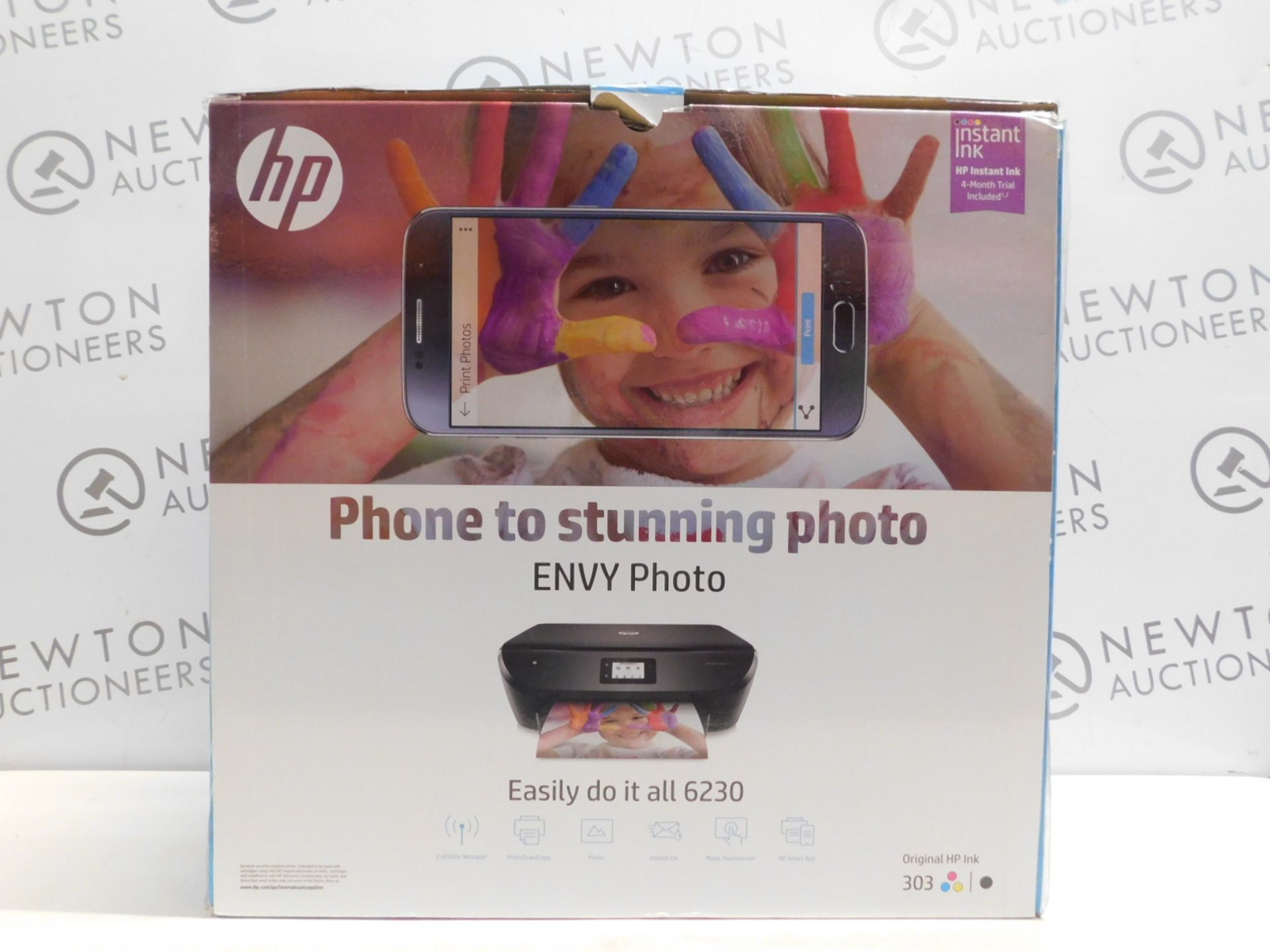 1 BOXED HP ENVY PHOTO 6230 ALL IN ONE PRINTER RRP £79.99