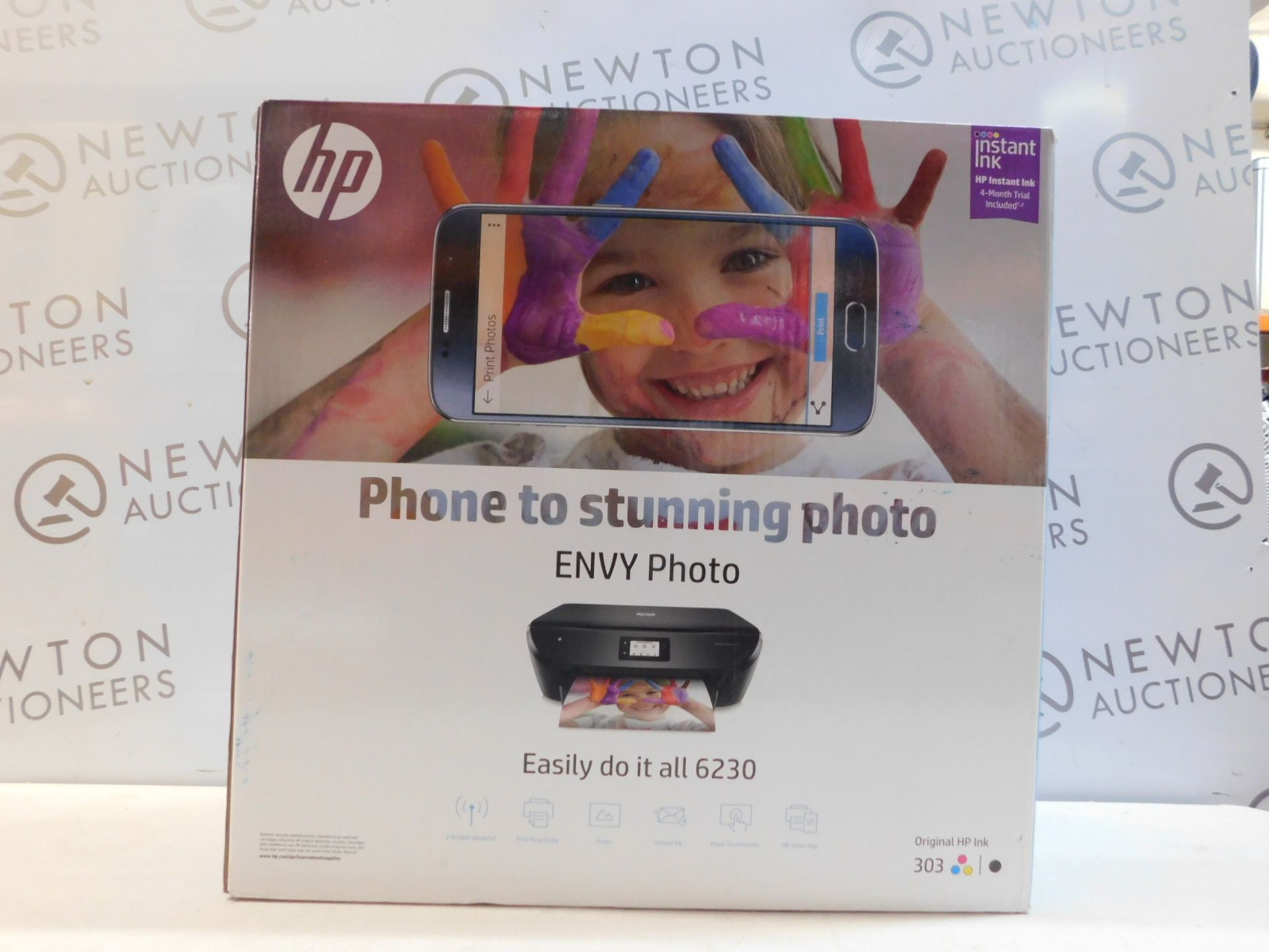 1 BOXED HP ENVY PHOTO 6230 ALL IN ONE PRINTER RRP £79.99