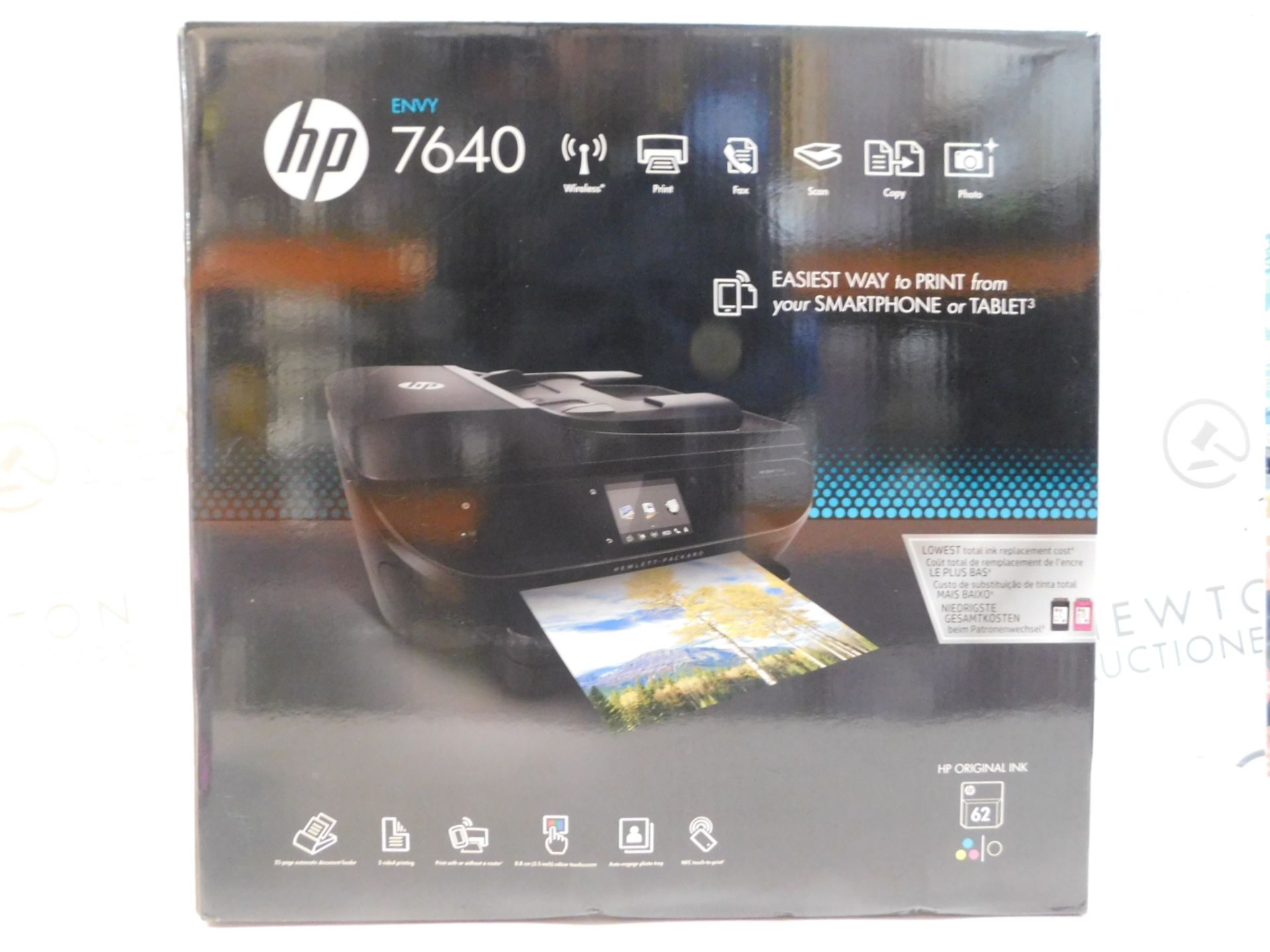 1 BOXED HP ENVY 7640 ALL-IN-ONE PRINTER RRP £199.99