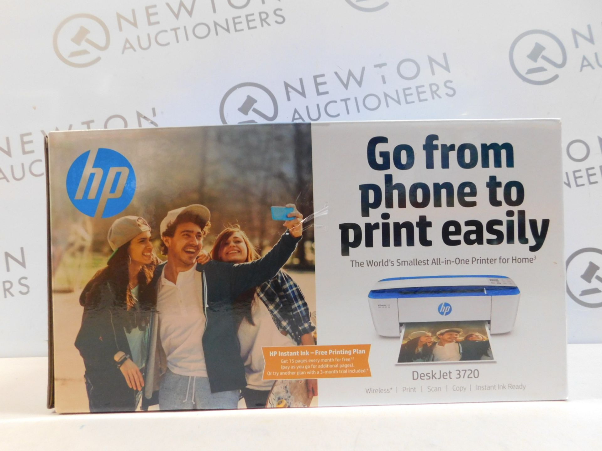 1 BOXED HP DESKJET 3720 ALL IN ONE COLOUR PRINTER RRP £59.99