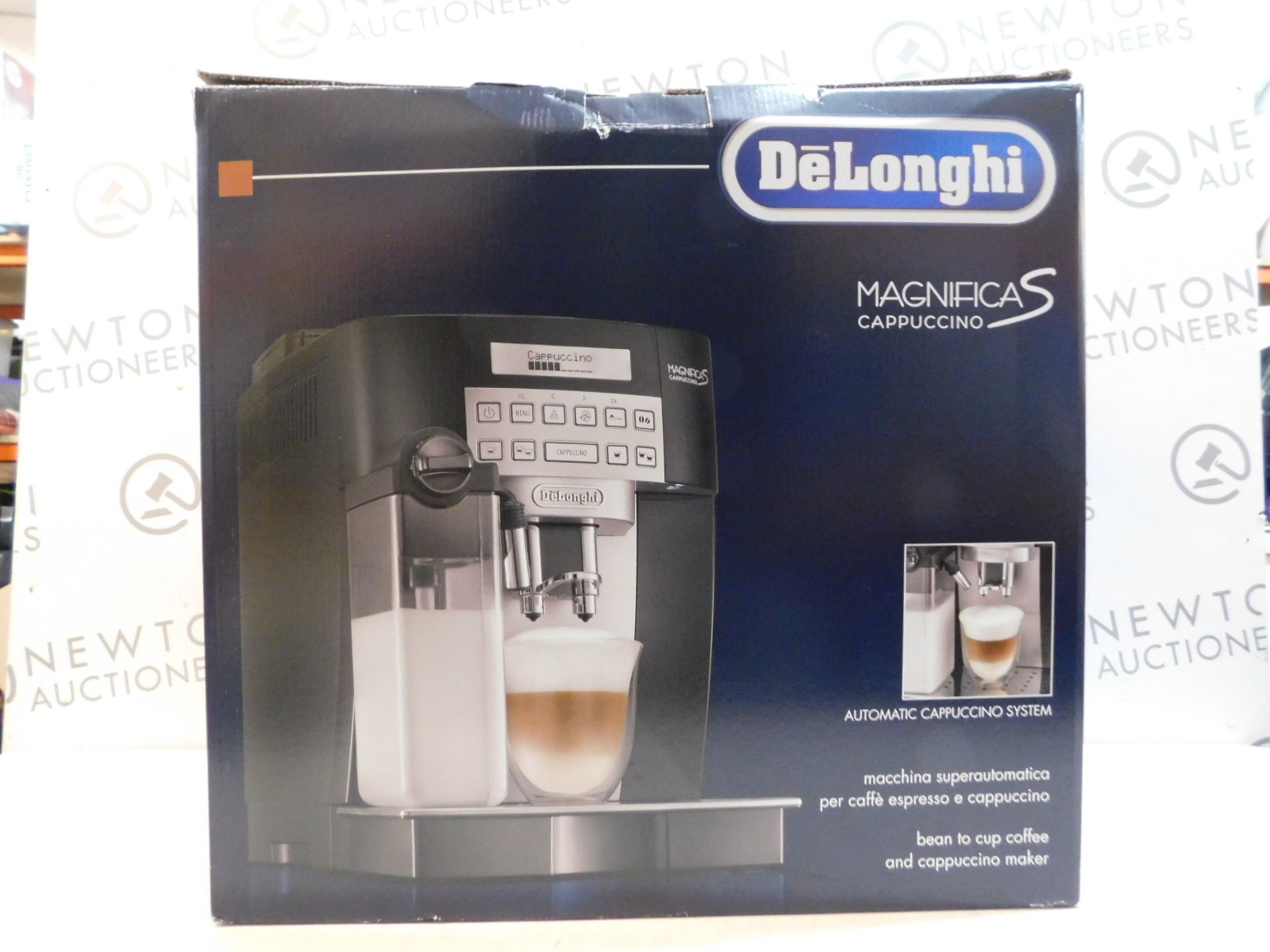 1 BOXED DELONGHI MAGNIFICA S ECAM22360 BEAN TO CUP COFFEE MACHINE RRP £729.99