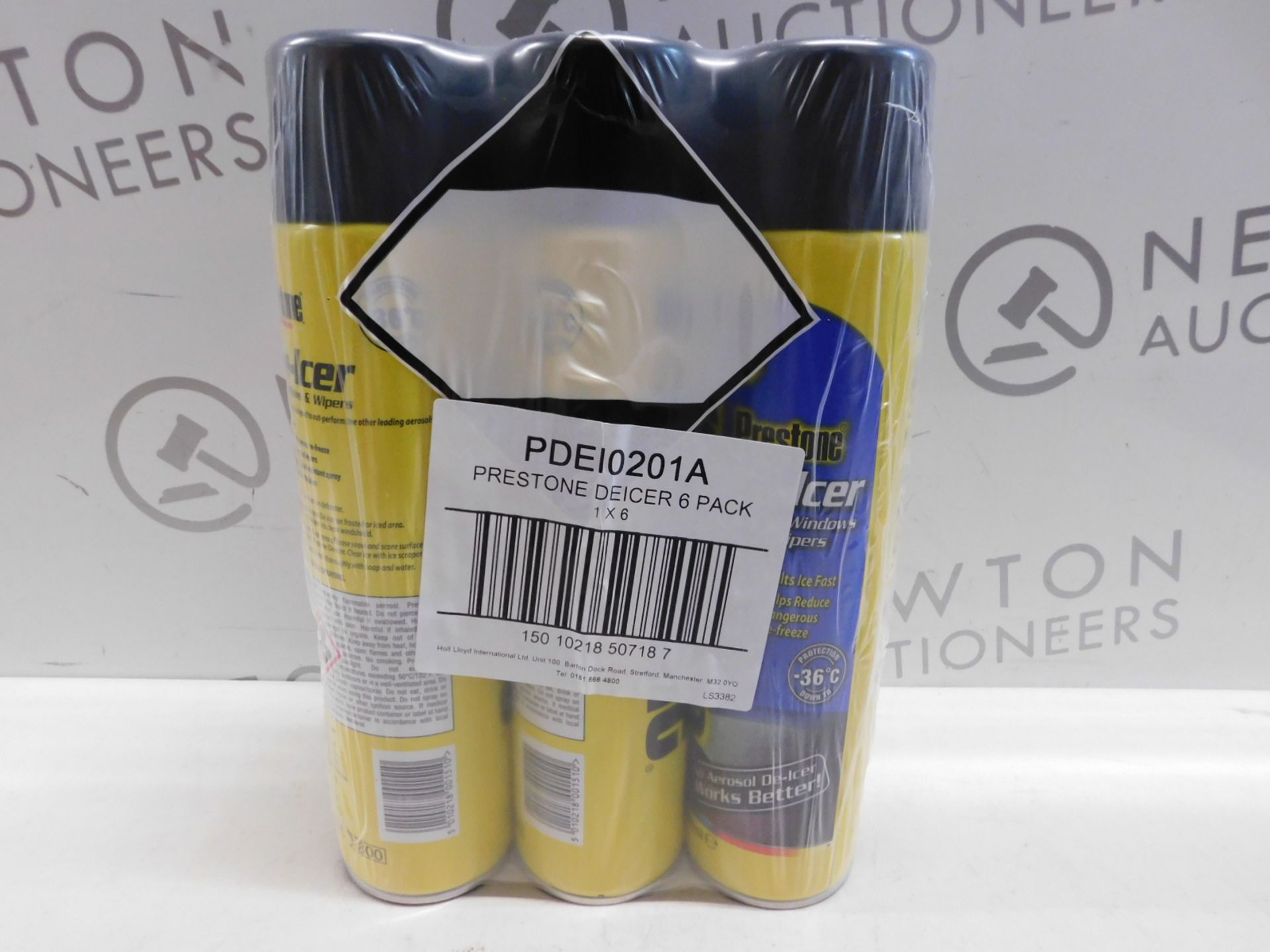 1 BRAND NEW PACK OF 6 PRESTONE 600ML -36 DEGREES DE-ICER RRP £36.99