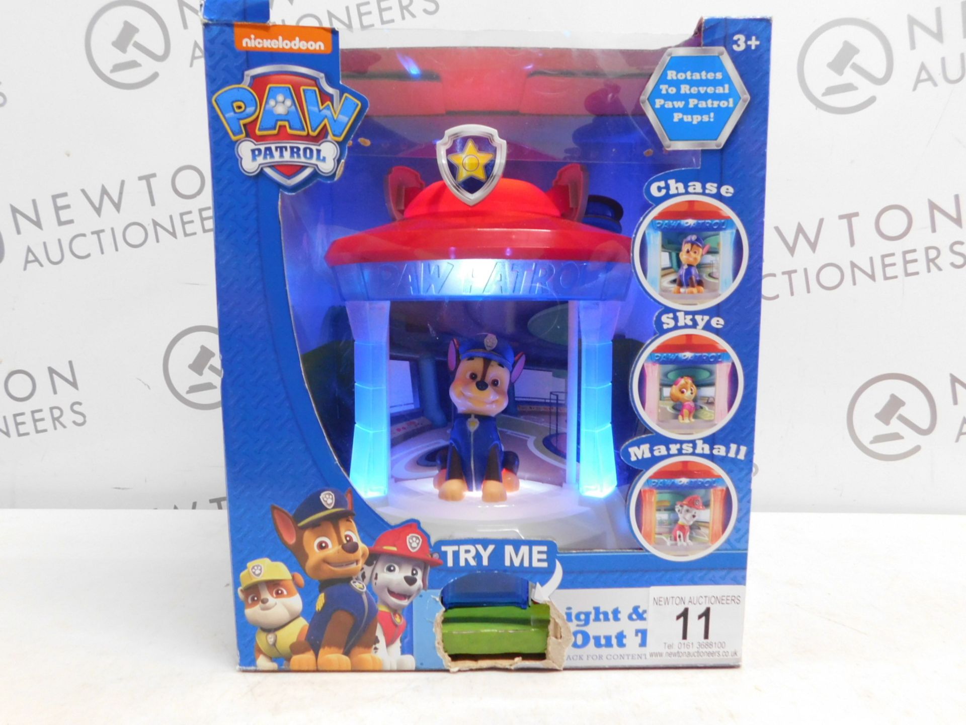 1 BOXED PAW PATROL LIGHT & SOUND LOOK-OUT TOWER RRP £39.99