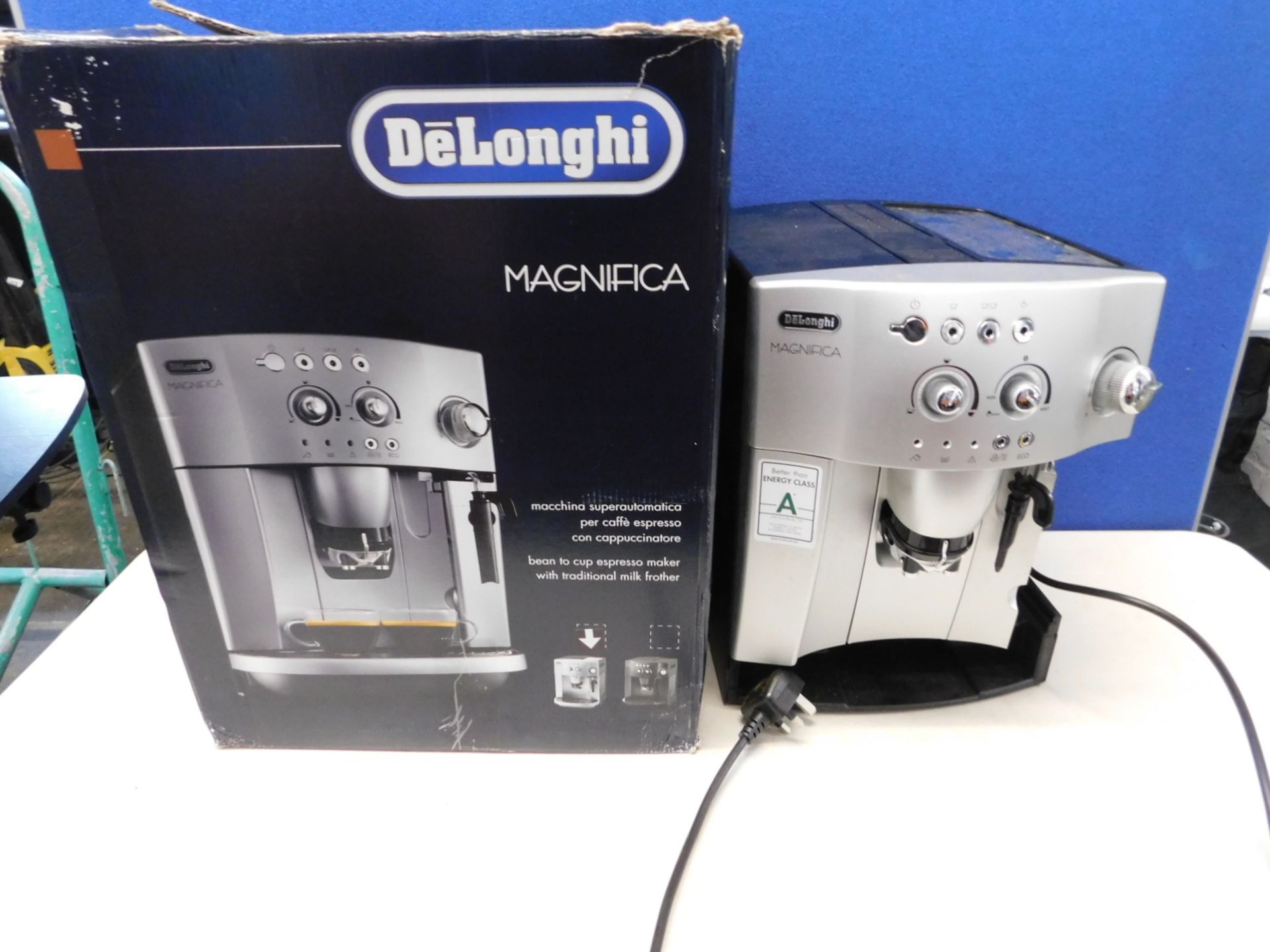 1 BOXED DELONGHI MAGNIFICA BEAN TO CUP COFFEE MACHINE MODEL ESAM420.S EXECUTION RRP £399