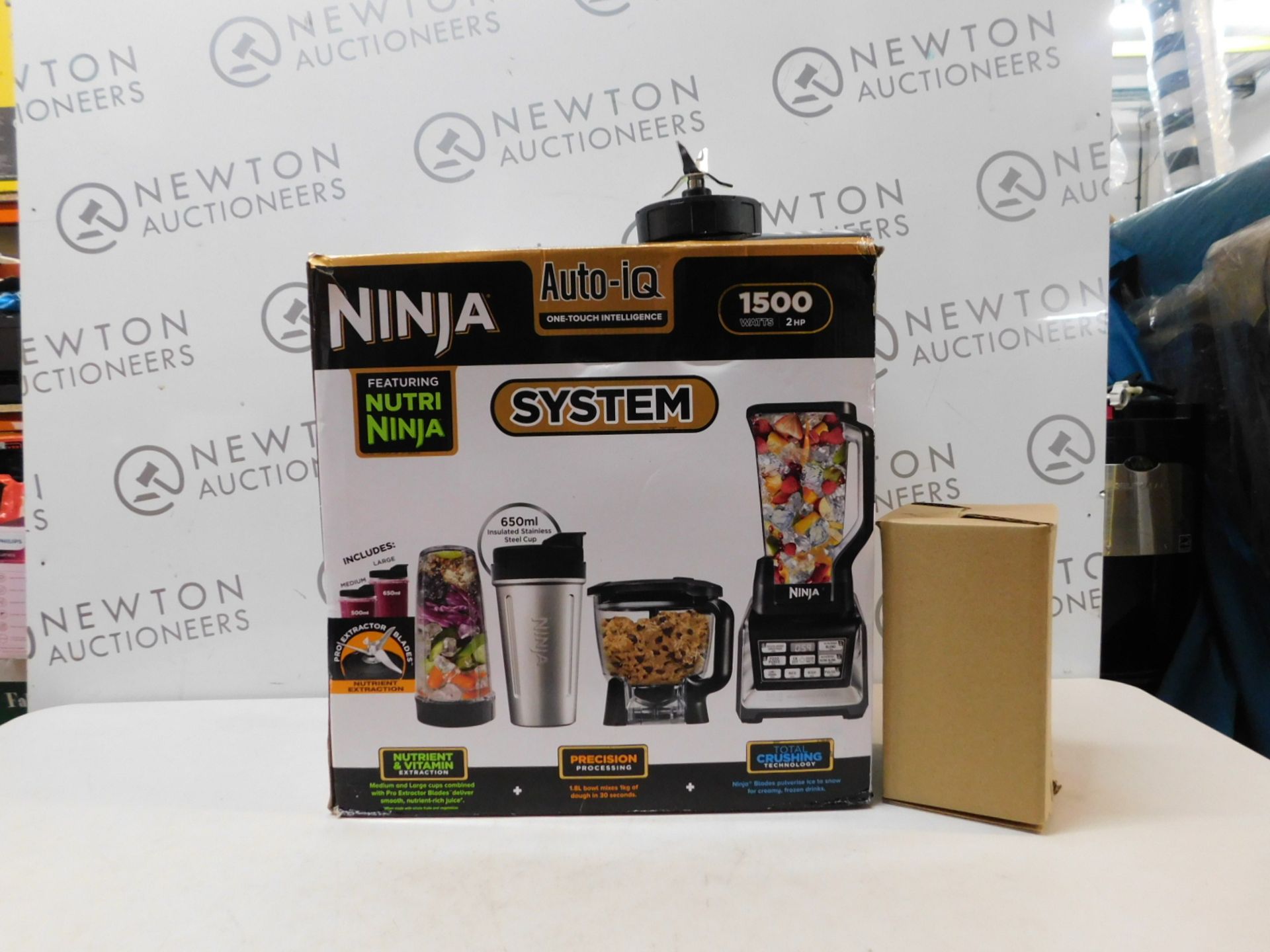 1 BOXED NINJA MEGA KITCHEN SYSTEM BL770 BLENDER/ FOOD PROCESSOR WITH 1500W AUTO-IQ RRP £199