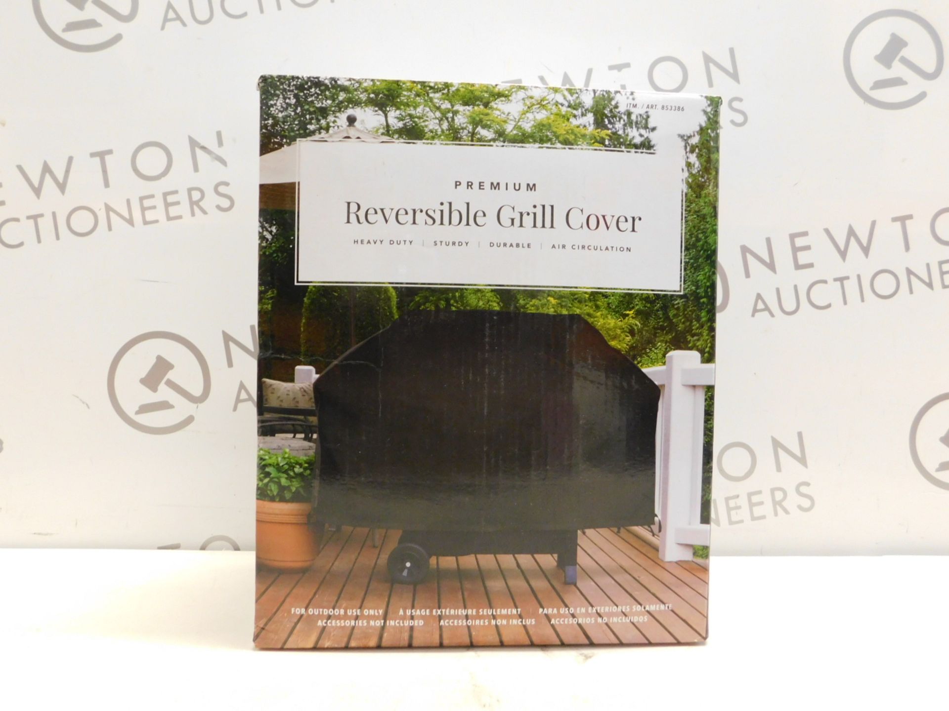 1 BOXED PREMIUM REVERSIBLE GRILL COVER RRP £44.99
