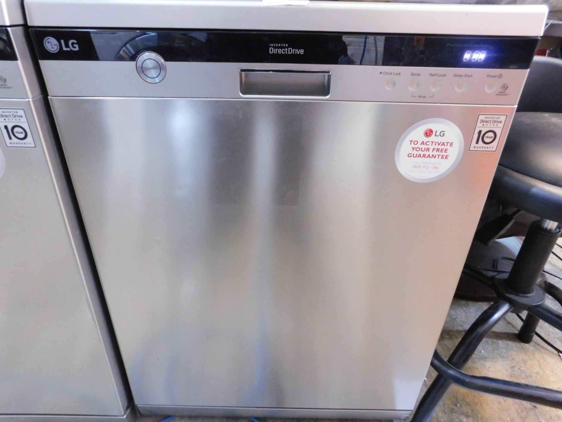 1 LG D1483CF NOBLE STEEL DISHWASHER RRP £699