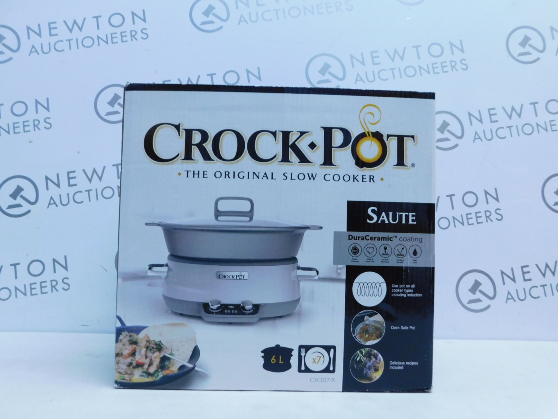 1 BOXED CROCK-POT SLOW COOKER 6L CAPACITY RRP £89.99