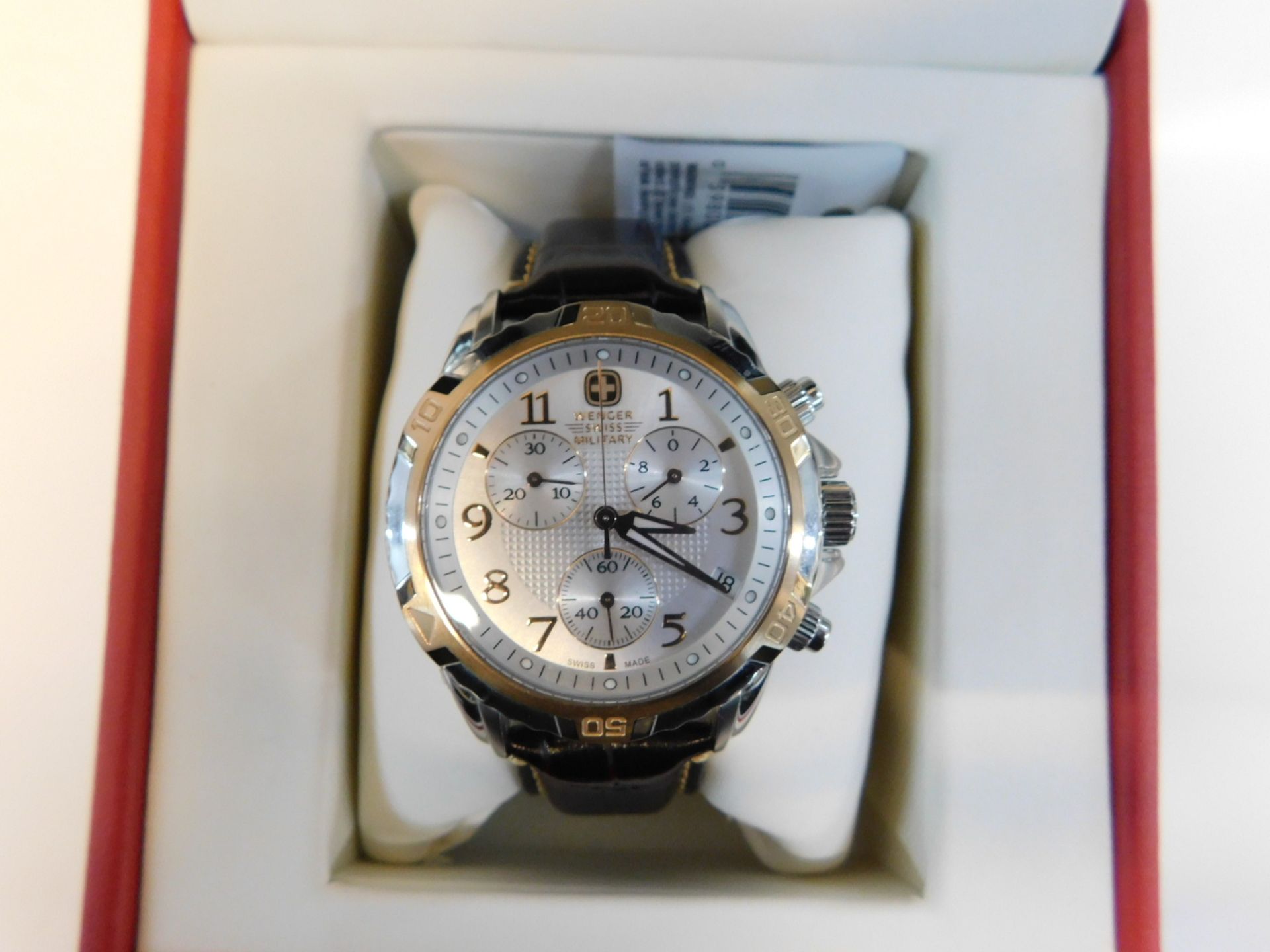 1 BOXED WENGER SWISS MILITARY MENS WATCH RRP £169