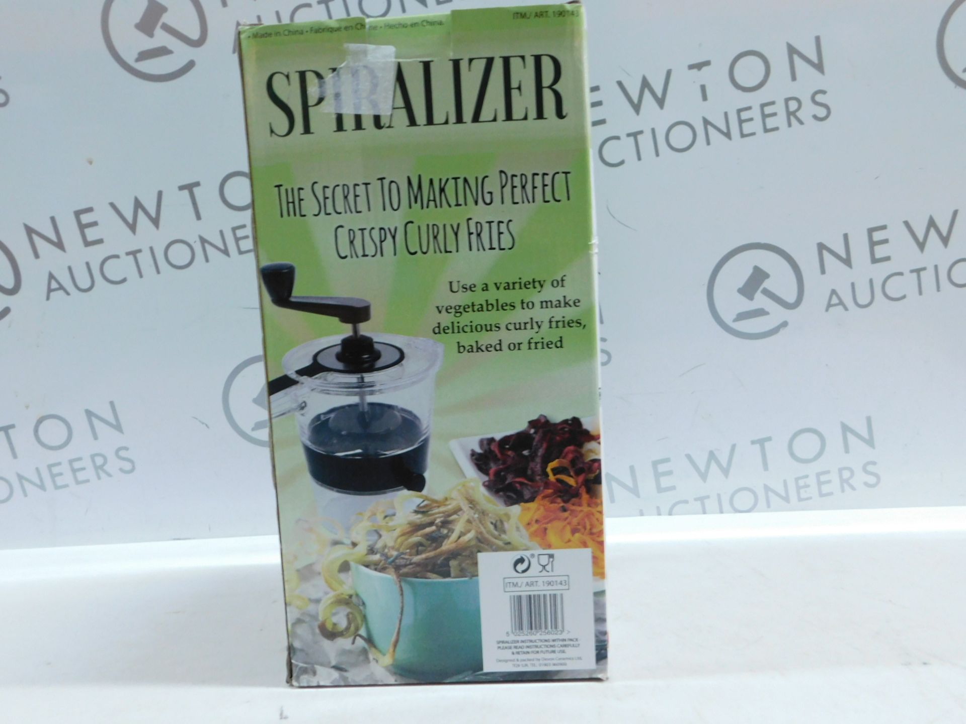 1 BOXED SPIRALIZER FOR THEM PERFECT CRISPY CURLY SIDES RRP £24.99