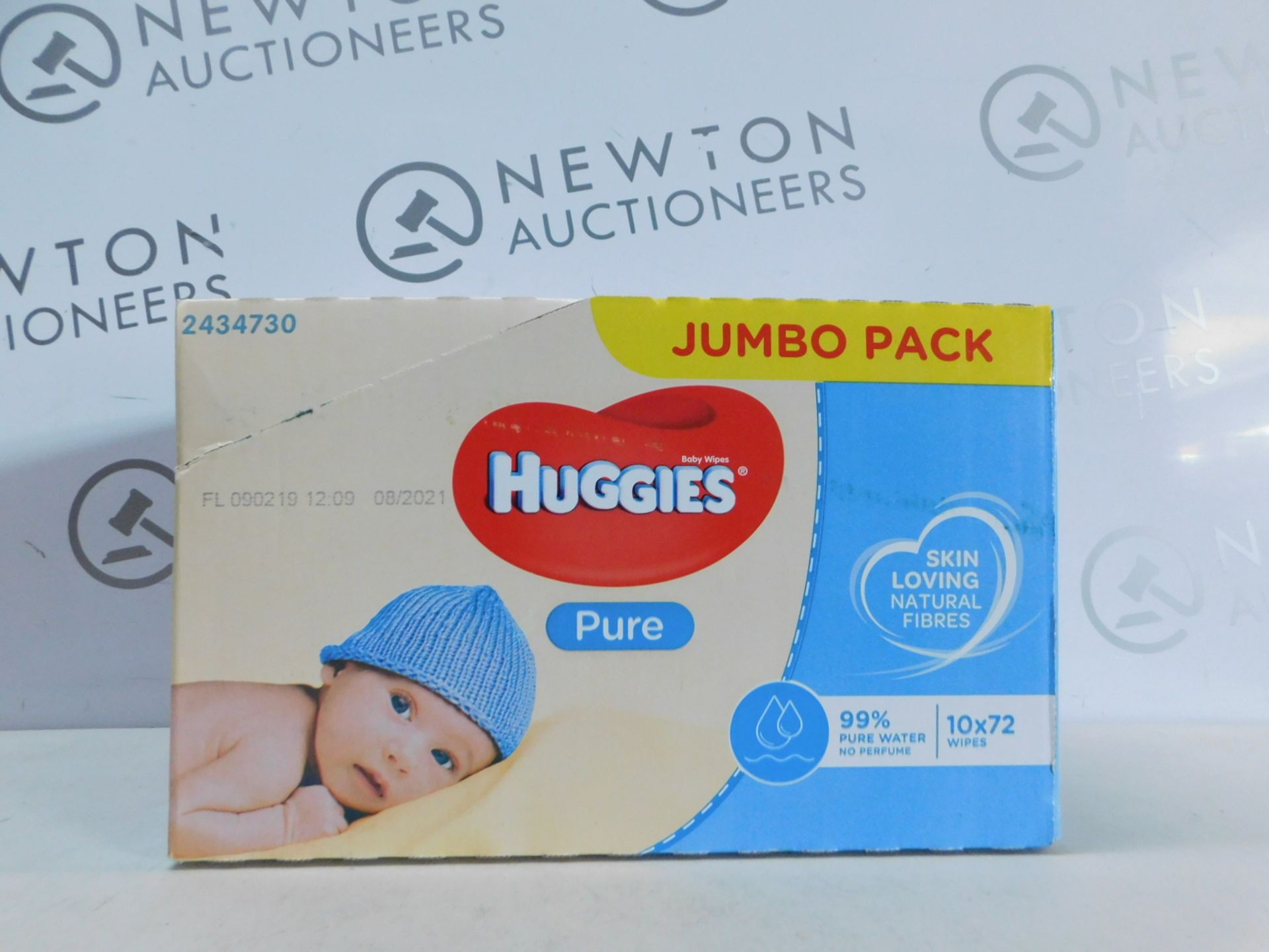 1 BOXED HUGGIES 8PK (APPROX) PURE WATER WIPES RRP RRP £24.99