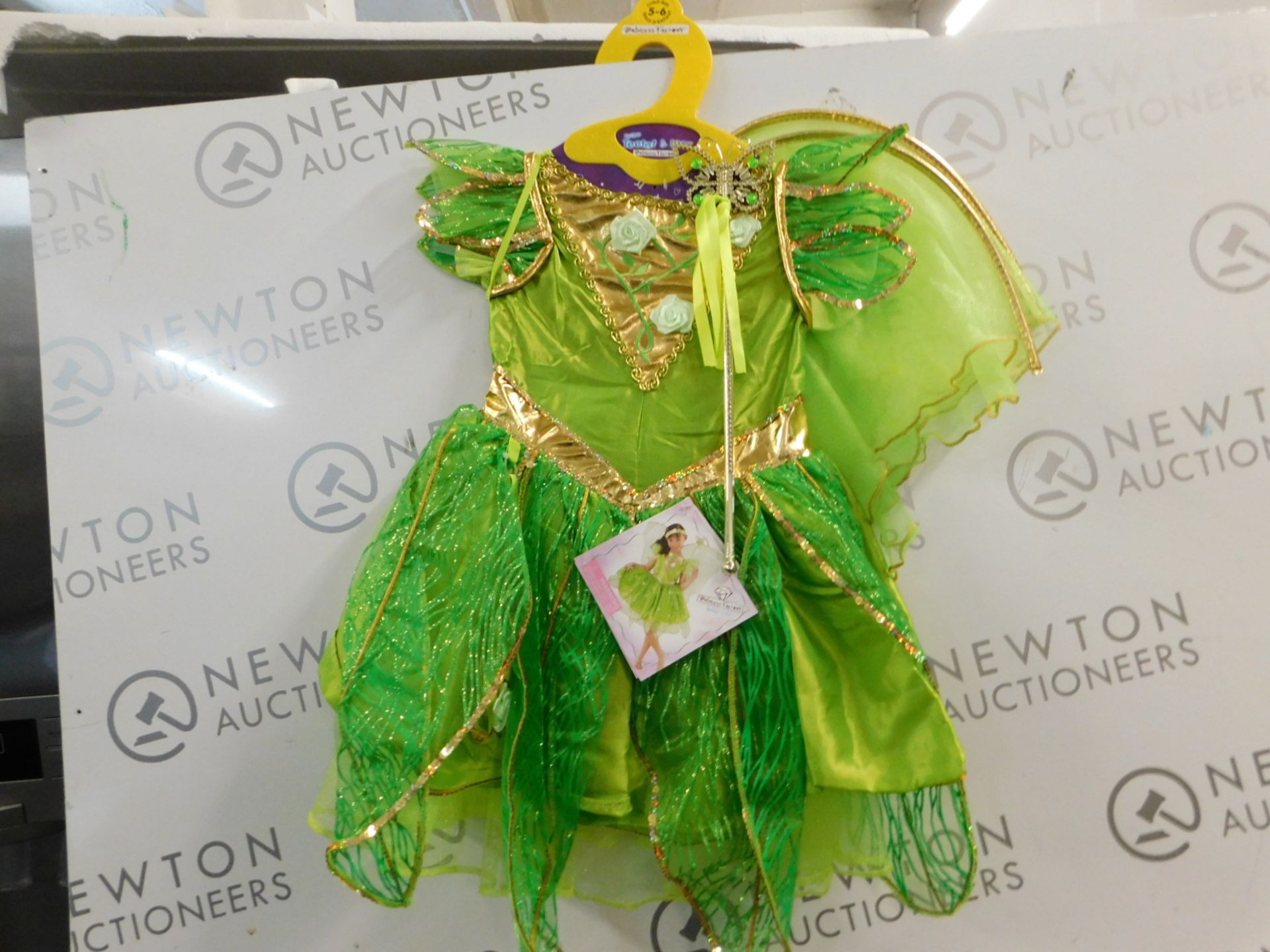 1 CHILDRENS TEETOTS GREEN FAIRY COSTUME AGES 5-6 RRP £29.99