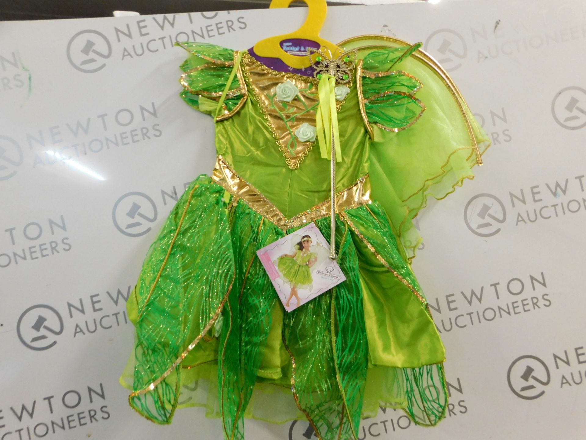 1 CHILDRENS TEETOTS GREEN FAIRY COSTUME AGES 5-6 RRP £29.99