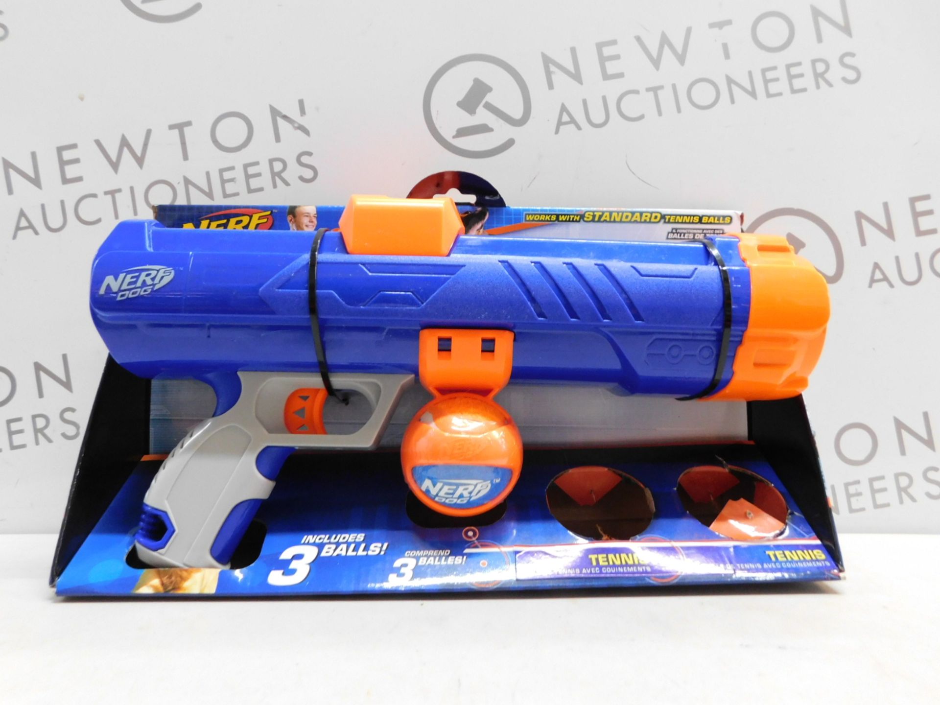 1 PACK OF NERF DOG GUN LAUNCHER WITH BALL RRP £29.99