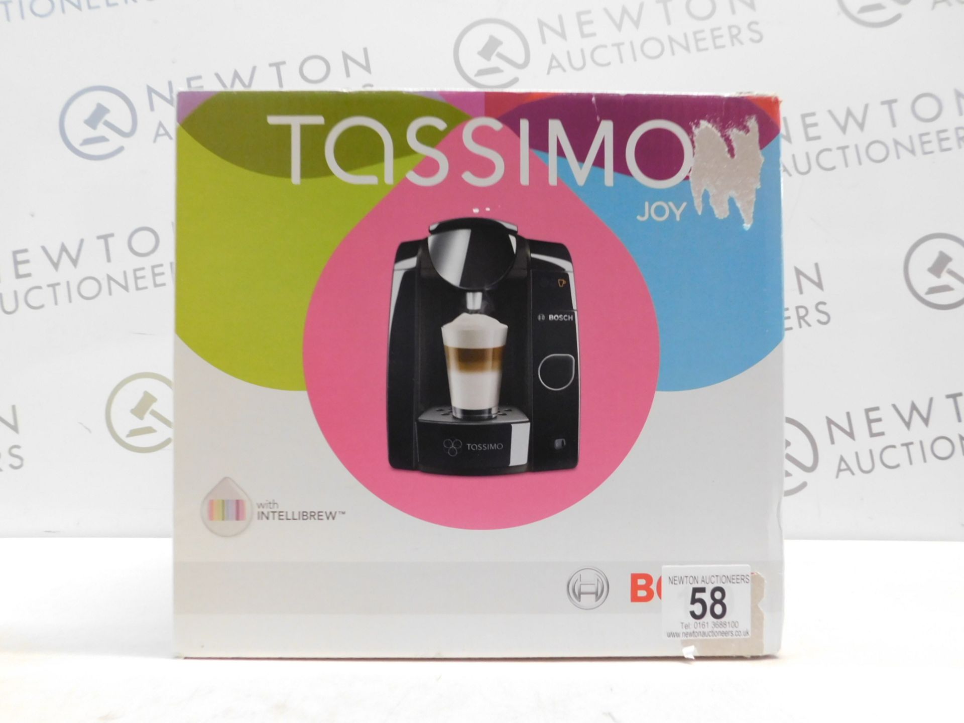 1 BOXED BOSCH TASSIMO TAS4502GB COFFEE MACHINE RRP £129.99