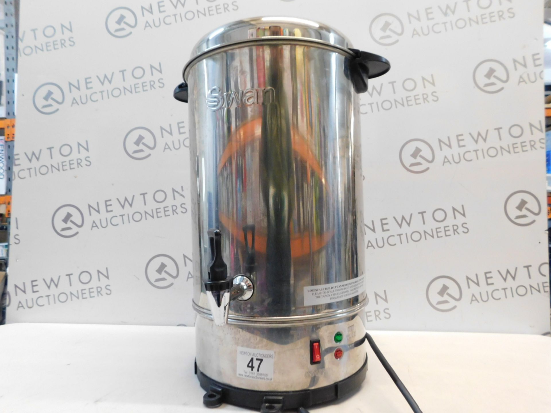 1 SWAN WATER BOILER CATTERRING URN 20L RRP £119