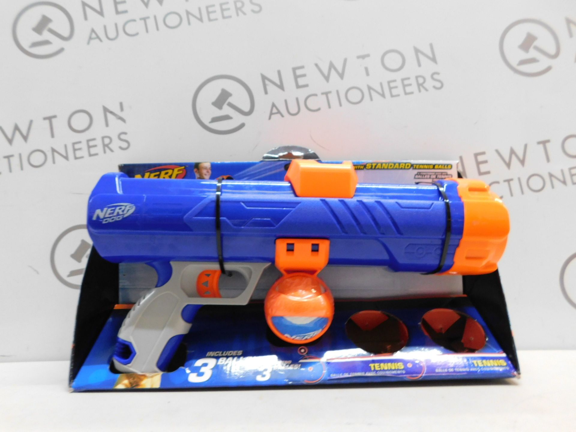 1 PACK OF NERF DOG GUN LAUNCHER WITH BALL RRP £29.99