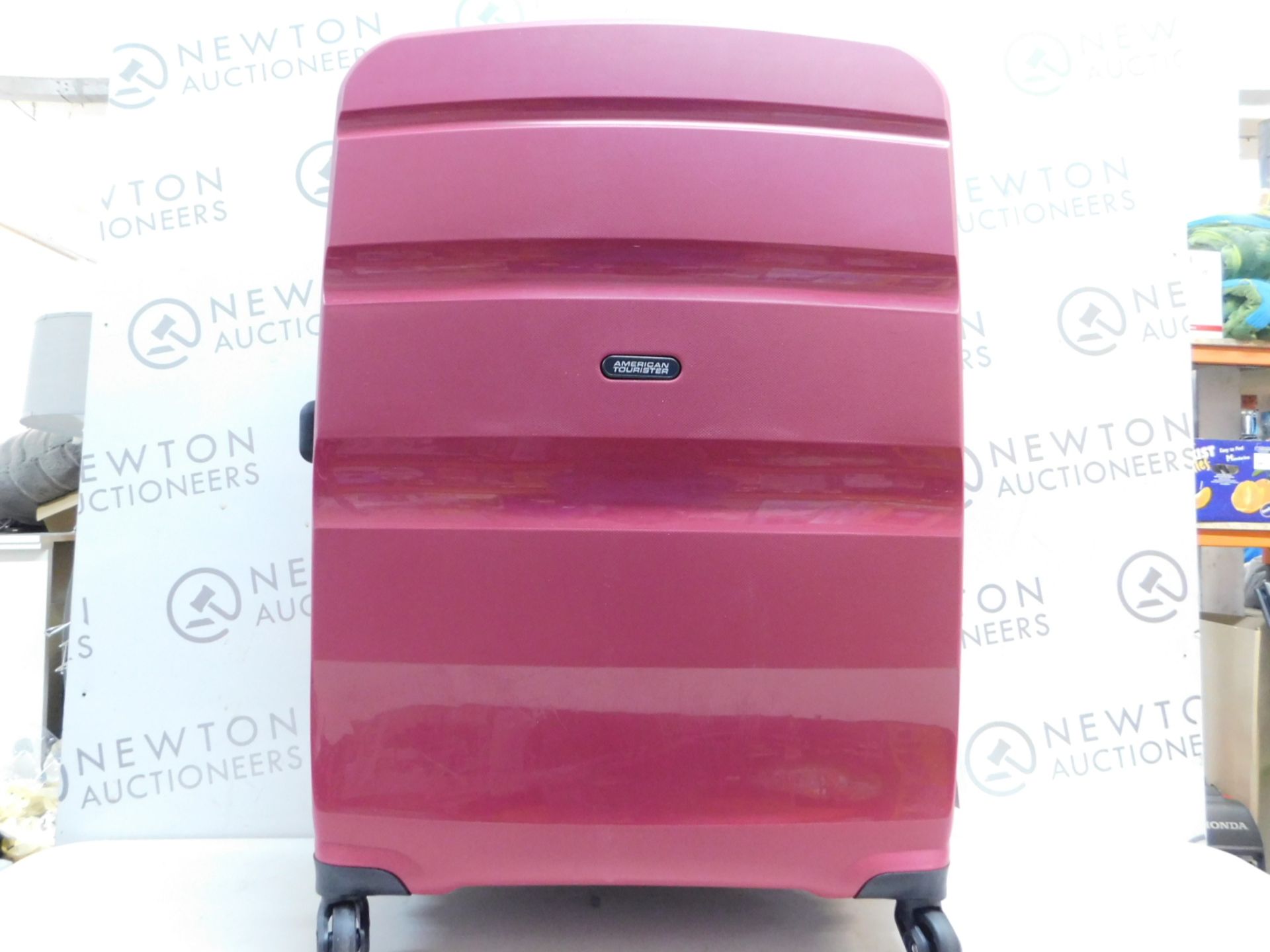 1 AMERICAN TOURISTER COMBI-LOCK RUBY RED HARDSIDE PROTECTION LUGGAGE CASE RRP £149.99