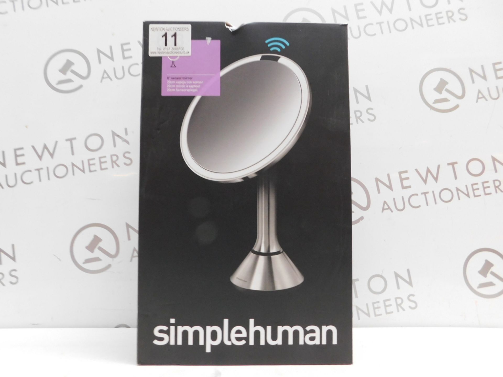 1 BOXED SIMPLE HUMAN 20CM SENSOR MIRROR RRP £179.99