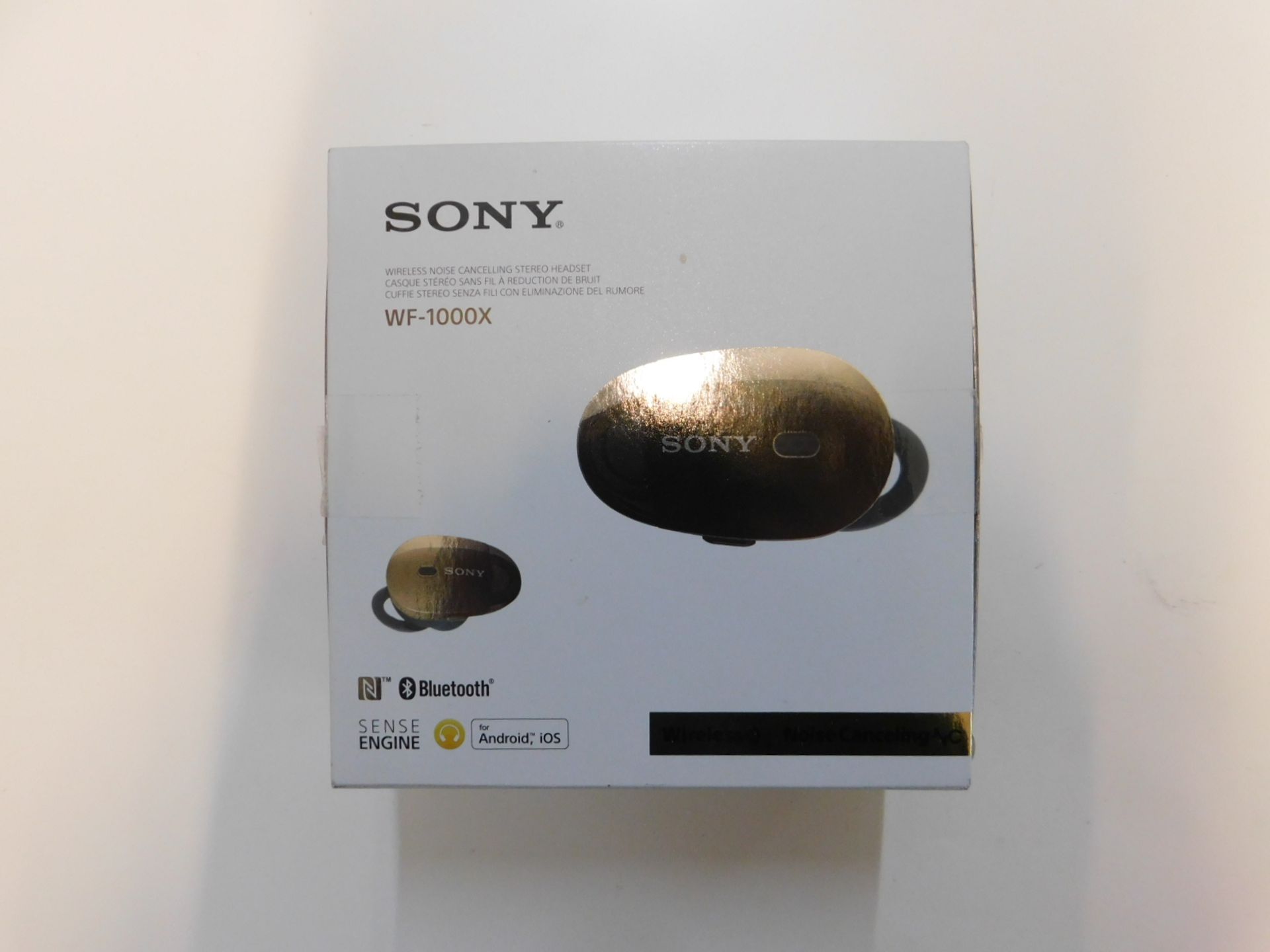 1 BOXED SONY EAR BUDS MODEL WF-1000X RRP £129.99