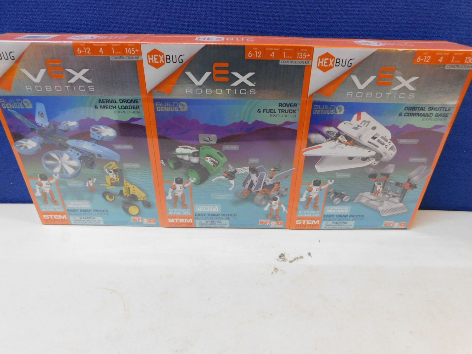 1 BRAND NEW SEALED 3PK VEX ROBOTICS CONSTRUCTION KIT SET RRP £39.99