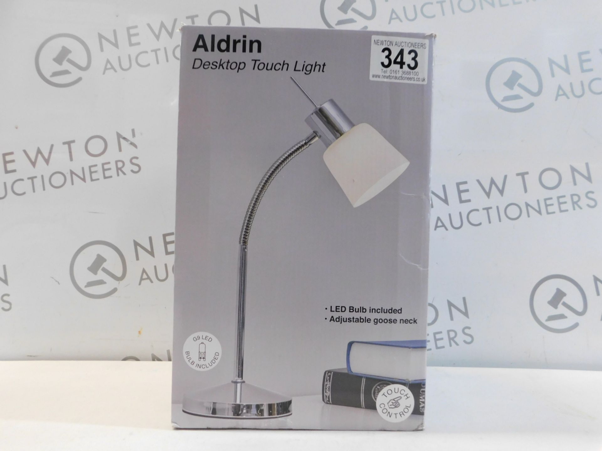 1 BOXED LUMIS LIGHTING ALDRIN DESKTOP TOUCH LIGHT RRP £29.99